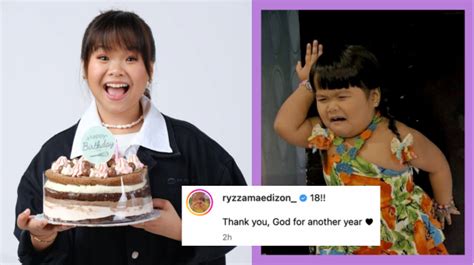 ryzza mae dizon age|Aling Maliit No More! Ryzza Mae Dizon Turns 18 .